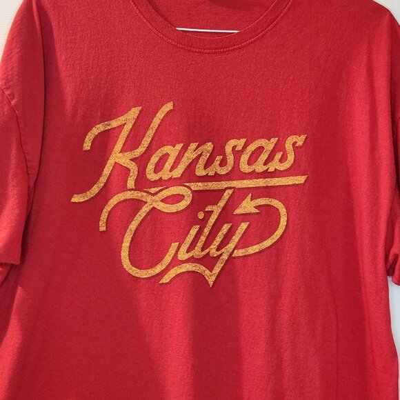 Kansas City Red Men's 2XL Tee - Picture 2 of 6
